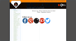 Desktop Screenshot of bellazon.org
